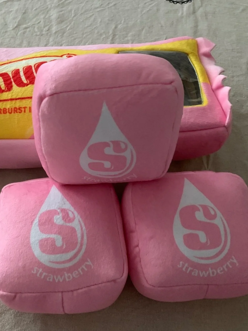 Starburst Packaging Fleece Plush NWT